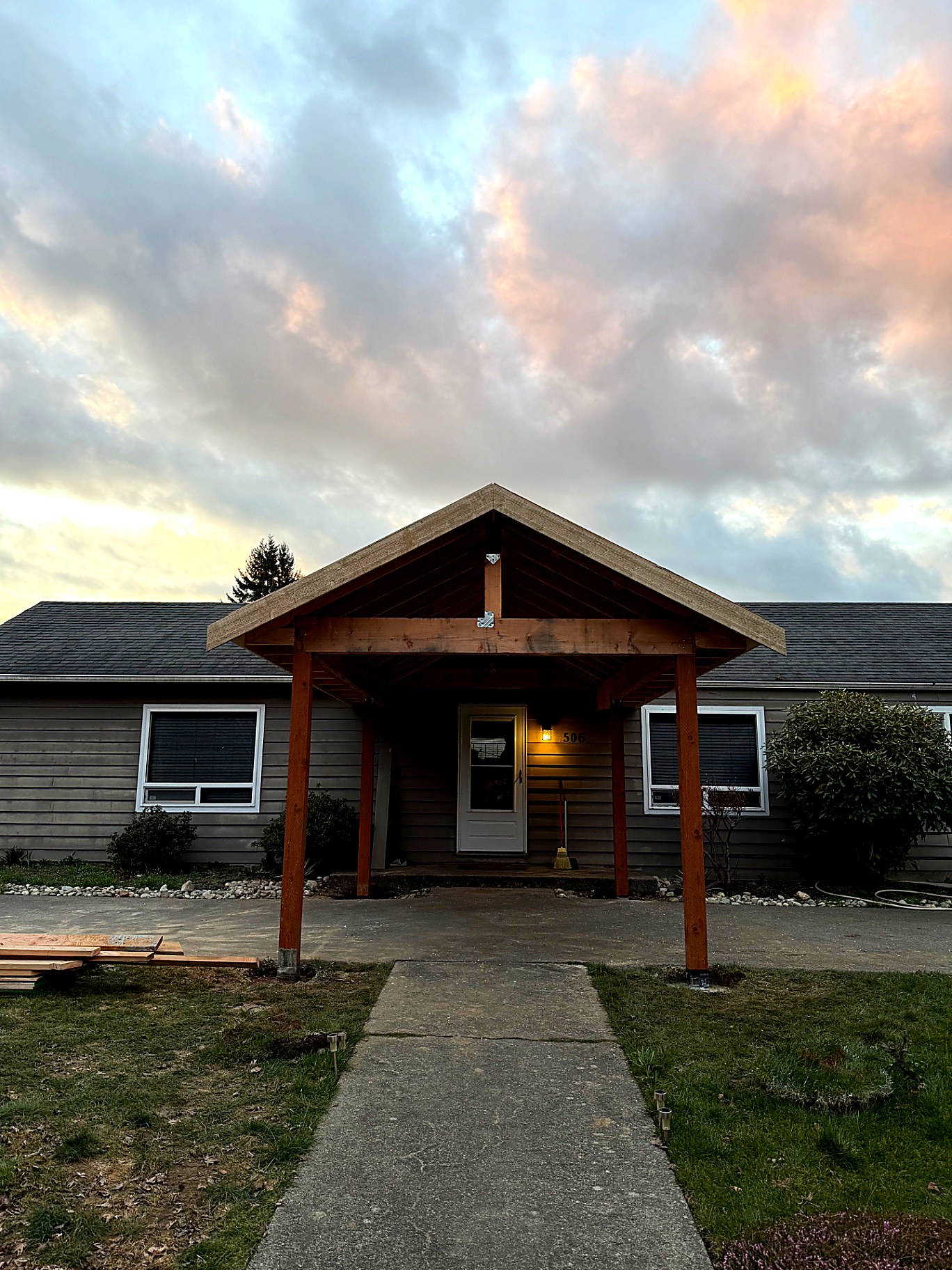 Custom Front Porch — photo 7 in King County, WA