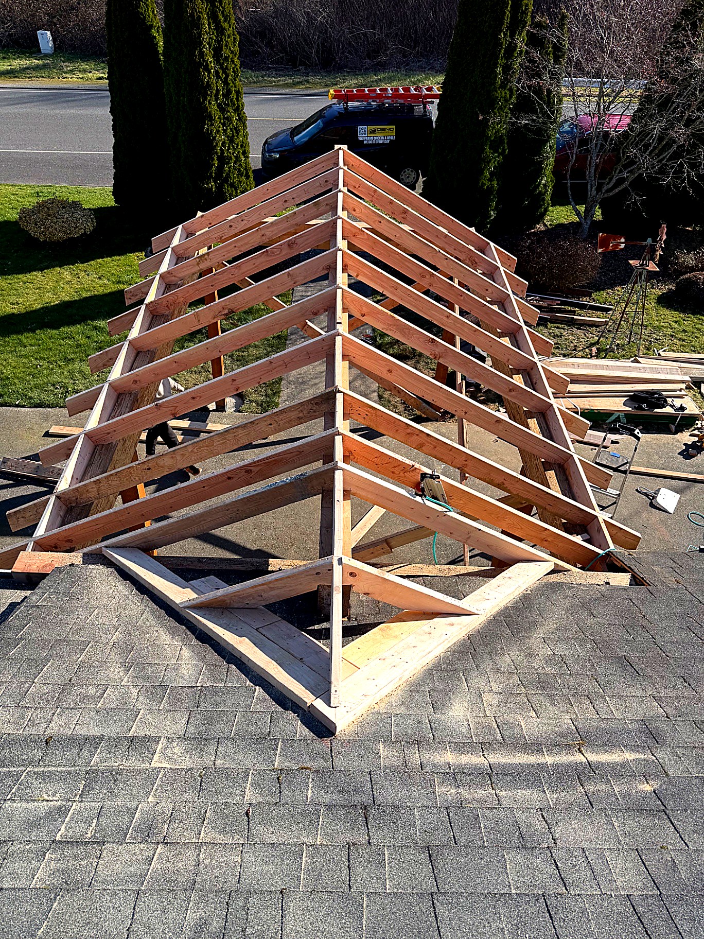 Custom Front Porch — photo 4 in King County, WA